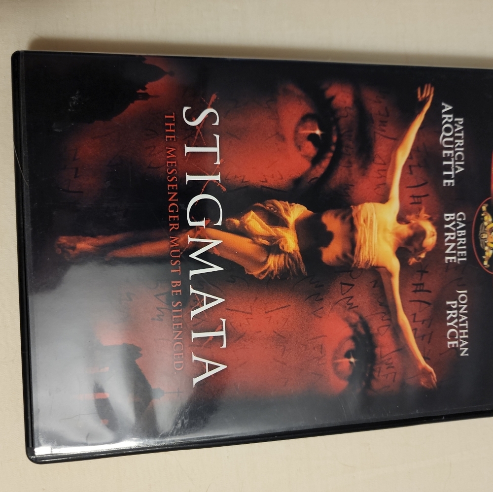 "Stigmata" DVD, preowned, liner notes included.